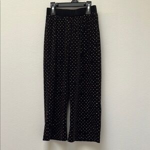 Zara ✨Black Velvet sparkling Pants girls: 7 fall winter outfit